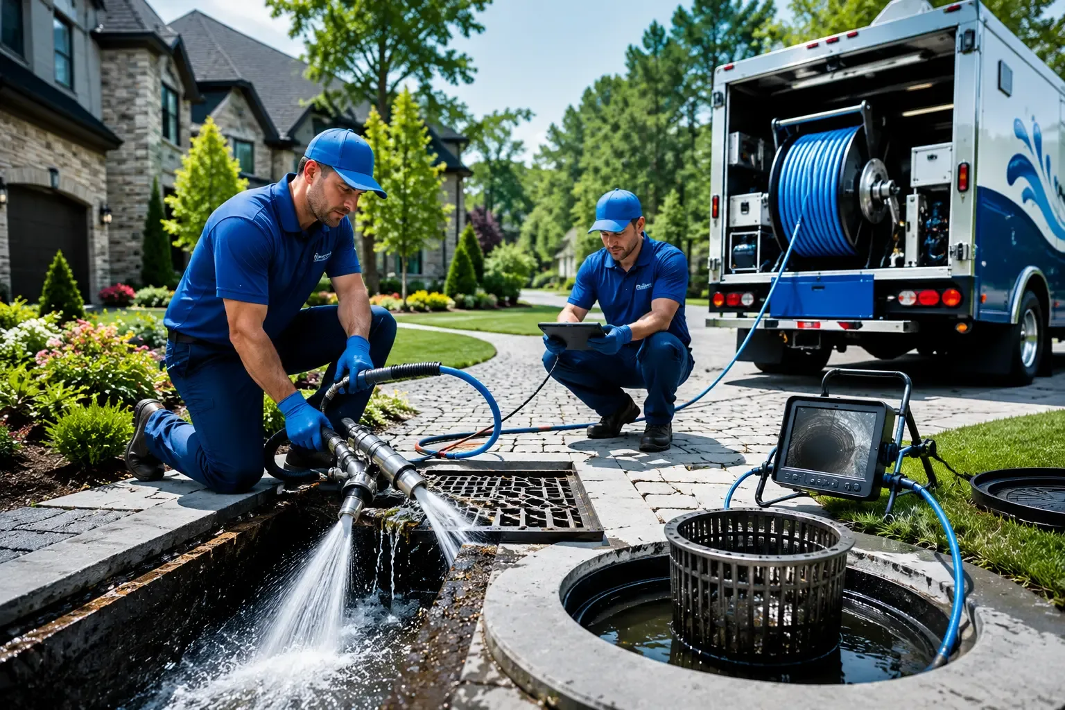 Local outdoor drain cleaning professionals in Woodson, AR